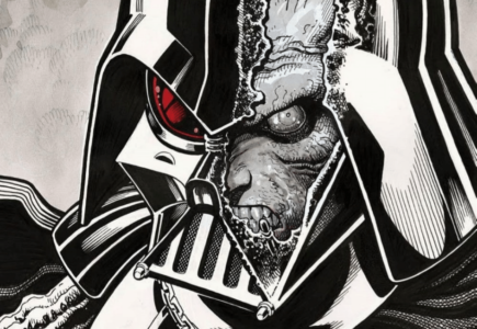 NEWS : DARTH VADER TURNS BLACK, WHITE AND BLOODY