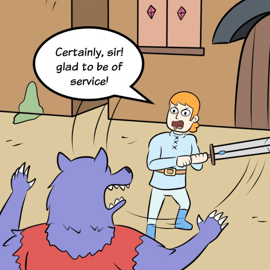 COMIC : COUNT FLORIS AND THE BEAST OF BLUTTIG – PART 2 OF 4
