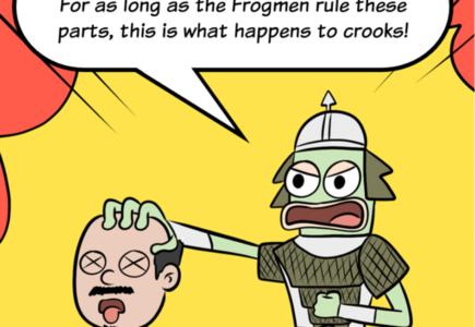 COMIC : COUNT FLORIS AND THE LOST TREASURE – PART 1 OF 4