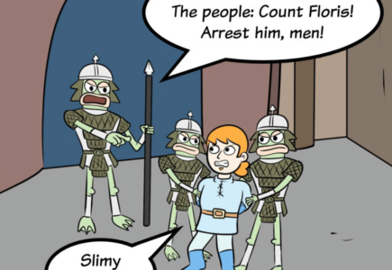 COMIC : COUNT FLORIS AND THE LOST TREASURE – PART 2 OF 4