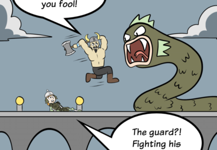 COMIC : COUNT FLORIS AND THE BRIDGE OF DOOM – PART 3 OF 4