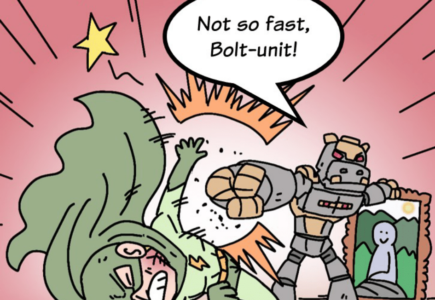 COMIC : BOLT-MAN & VOLT-GIRL AND THE CLAWS OF STEEL – PART 2 OF 4