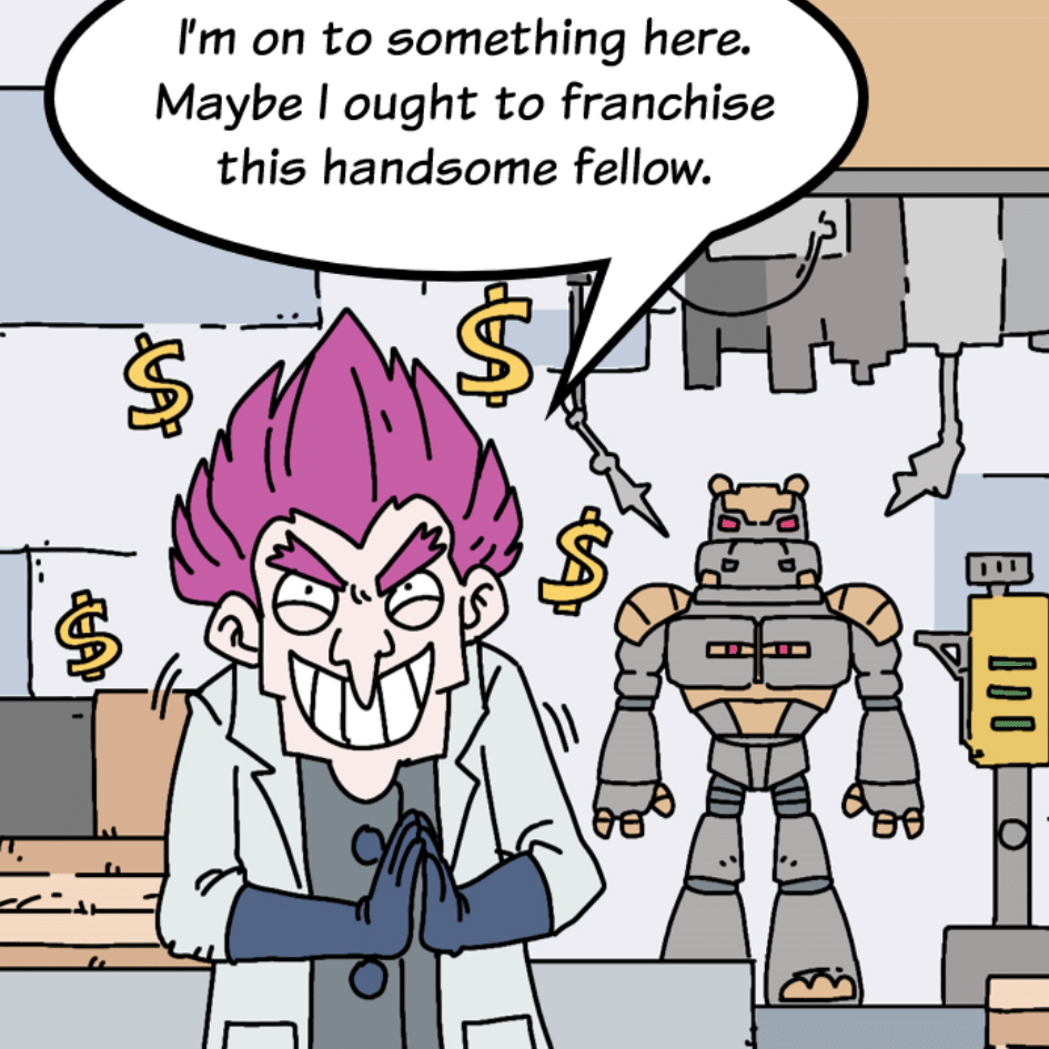 COMIC : BOLT-MAN & VOLT-GIRL AND THE CLAWS OF STEEL – PART 3 OF 4