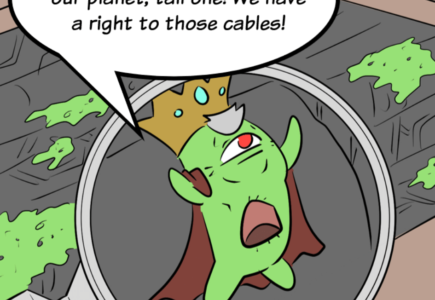 COMIC : THE EXTERMINATOR AND THE TRIBE OF THE TILE – PART 1 OF 4