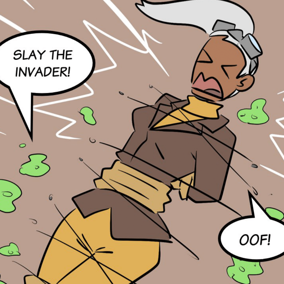 COMIC : THE EXTERMINATOR AND THE TRIBE OF THE TILE – PART 3 OF 4
