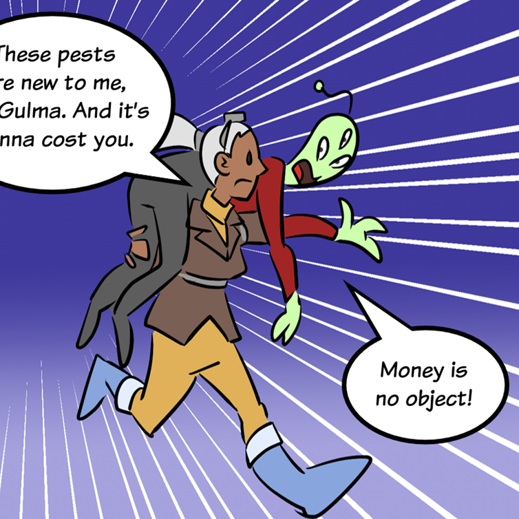 COMIC : THE EXTERMINATOR AND THE GREEN INFESTATION – PART 2 OF 4