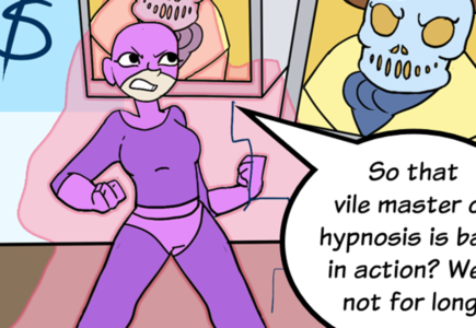 COMIC : COSPLAY GIRL AND THE RETURN OF THE SKULL – PART 1 OF 4