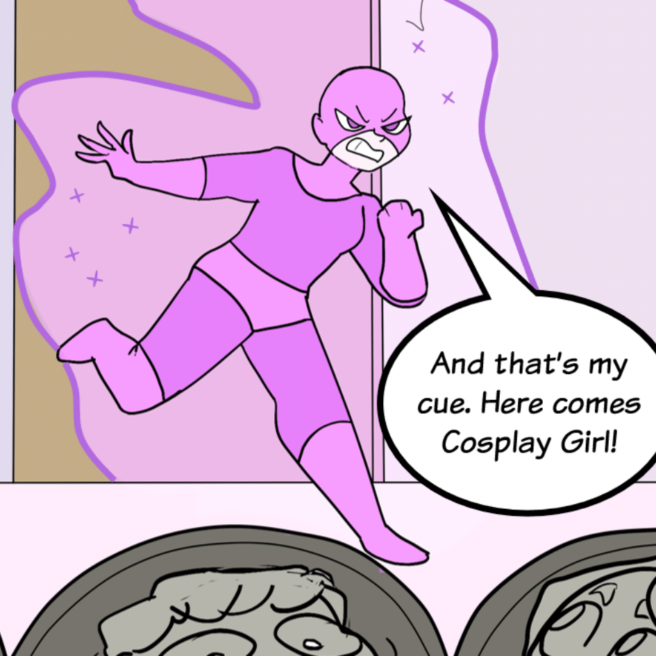 COMIC : COSPLAY GIRL AND THE NIGHT OF THE NERD – PART 2 OF 4