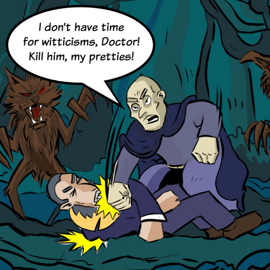 COMIC : DR. JOHN SEWARD AND THE MASTER OF THE WOLVES – PART 4 OF 4