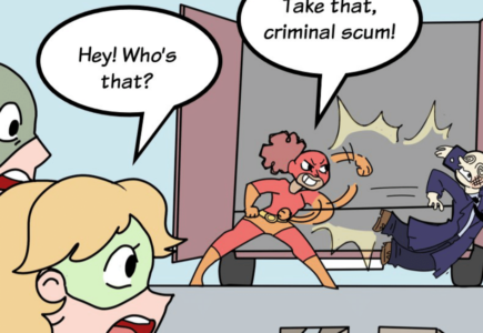 COMIC : BOLT-MAN & VOLT-GIRL AND THE MASKED MYSTERY – PART 1 OF 4