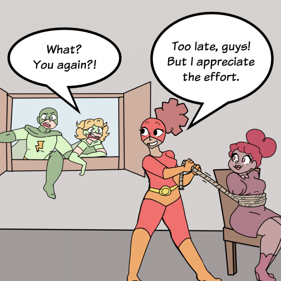 COMIC : BOLT-MAN & VOLT-GIRL AND THE MASKED MYSTERY – PART 2 OF 4