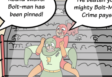 COMIC : BOLT-MAN & VOLT-GIRL AND THE MASKED MYSTERY – PART 4 OF 4