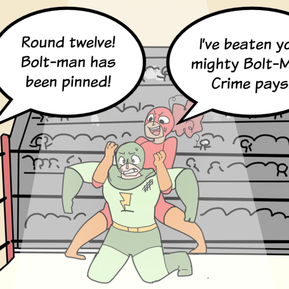 COMIC : BOLT-MAN & VOLT-GIRL AND THE MASKED MYSTERY – PART 4 OF 4