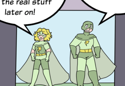 COMIC : BOLT-MAN & VOLT-GIRL AND THE REVERSE ROBBERIES – PART 3 OF 4