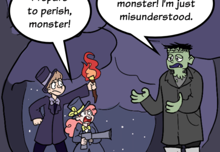 COMIC : PIP & JANE IN MONSTERLAND