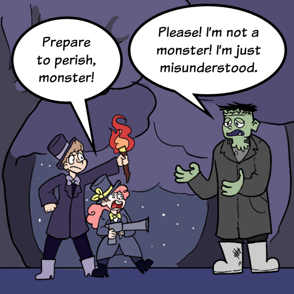 COMIC : PIP & JANE IN MONSTERLAND