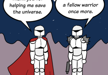 COMIC : PIP & JANE IN OUTER SPACE