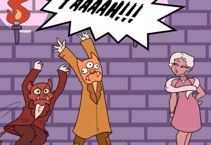 COMIC : PIP & JANE IN MONSTERLAND