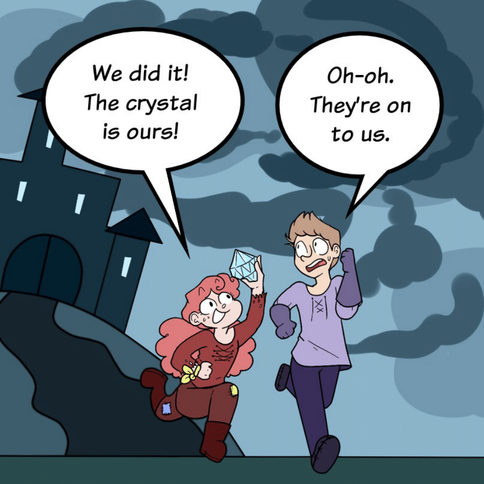 COMIC : PIP & JANE IN FANTASYLAND