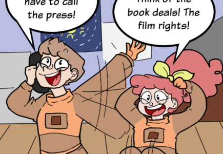 COMIC : PIP & JANE IN OUTER SPACE