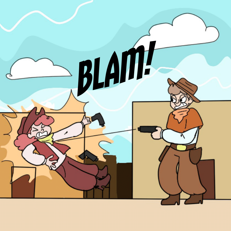 COMIC : PIP & JANE IN COWBOYLAND