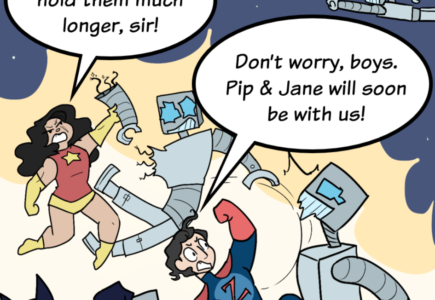 COMIC : PIP & JANE IN HEROLAND