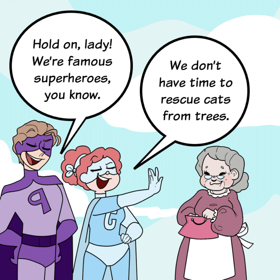 COMIC : PIP & JANE IN HEROLAND
