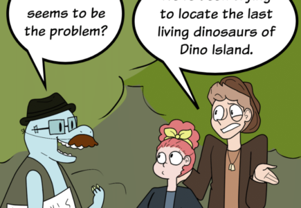 COMIC : PIP & JANE IN DINOLAND