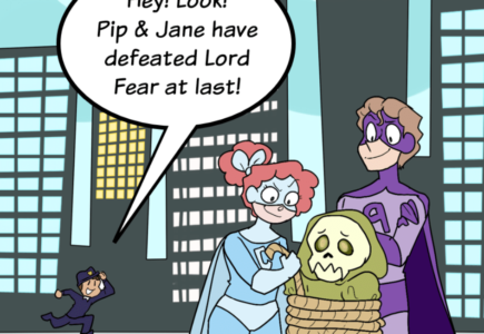 COMIC : PIP & JANE IN HEROLAND