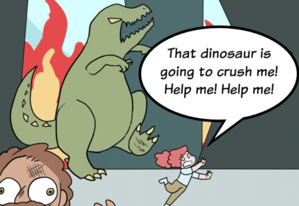 COMIC : PIP & JANE IN DINOWORLD