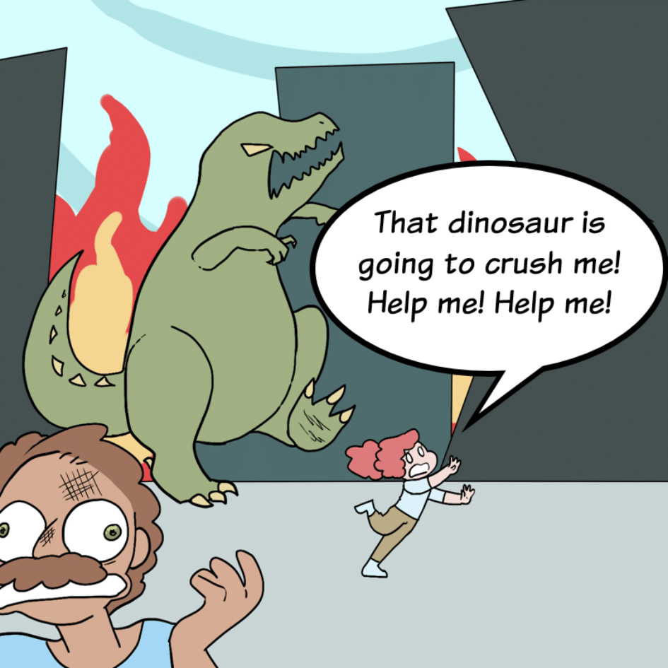 COMIC : PIP & JANE IN DINOWORLD