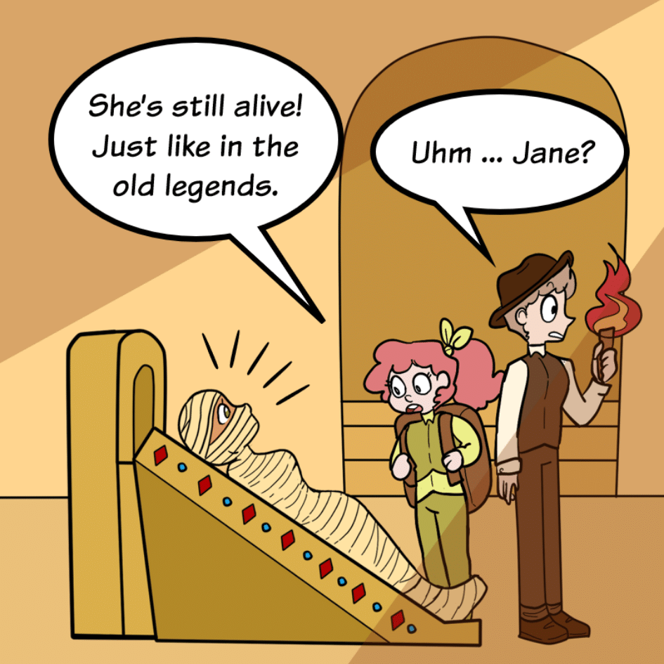 COMIC : PIP & JANE IN ADVENTURELAND