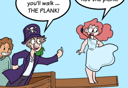 COMIC : PIP & JANE IN PIRATELAND