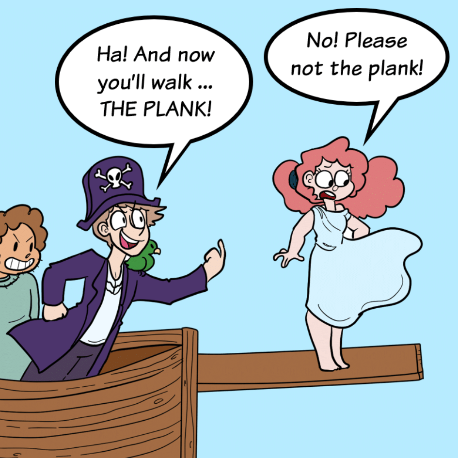 COMIC : PIP & JANE IN PIRATELAND