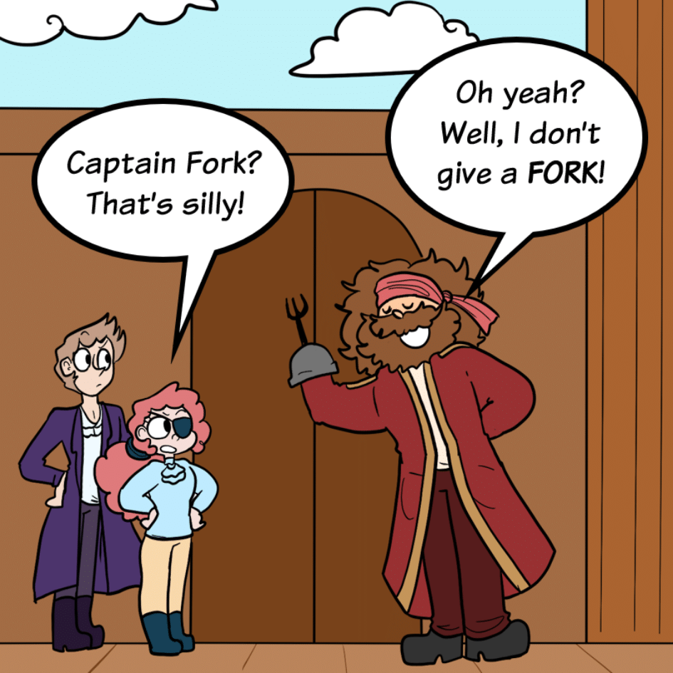 COMIC : PIP & JANE IN PIRATELAND