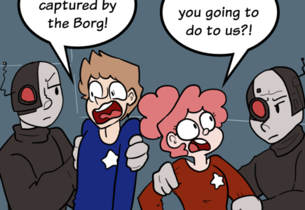 COMIC : PIP & JANE IN OUTER SPACE