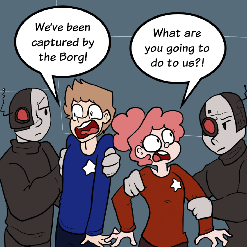 COMIC : PIP & JANE IN OUTER SPACE