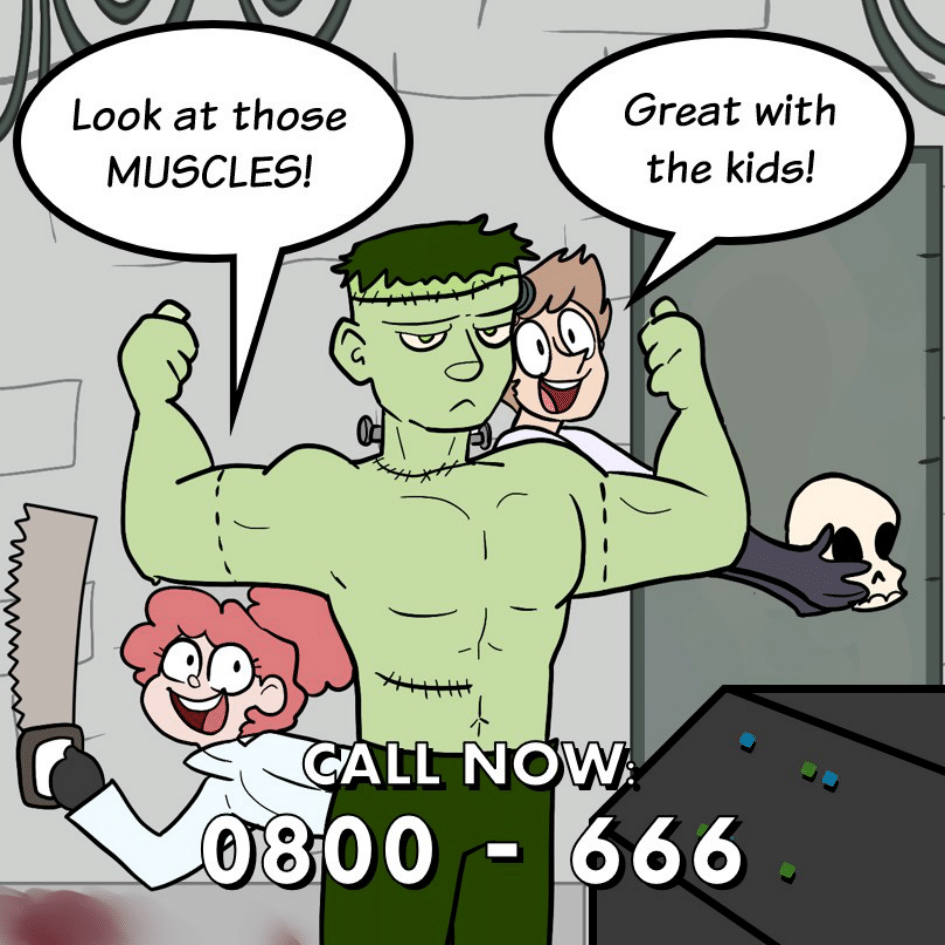 COMIC : PIP & JANE IN MONSTERLAND