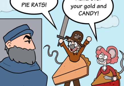 COMIC : PIP & JANE IN PIRATELAND