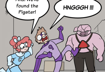 COMIC : PIP & JANE IN HEROLAND