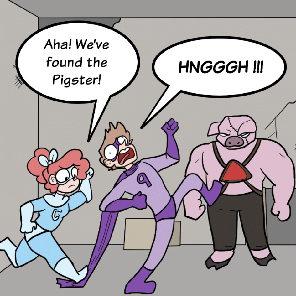 COMIC : PIP & JANE IN HEROLAND