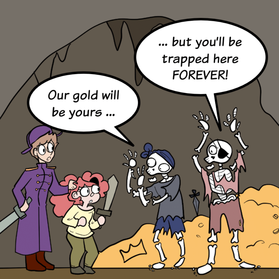 COMIC : PIP & JANE IN PIRATELAND
