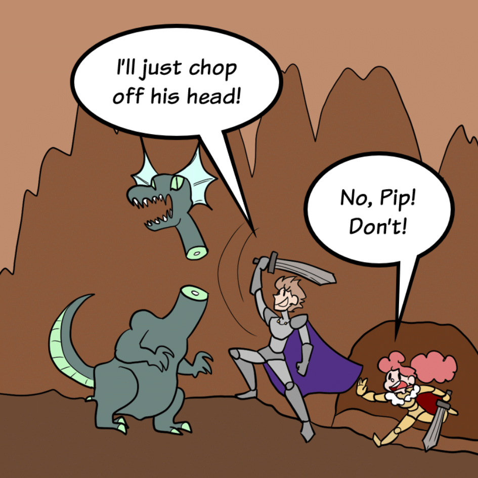 COMIC : PIP & JANE IN FANTASYLAND