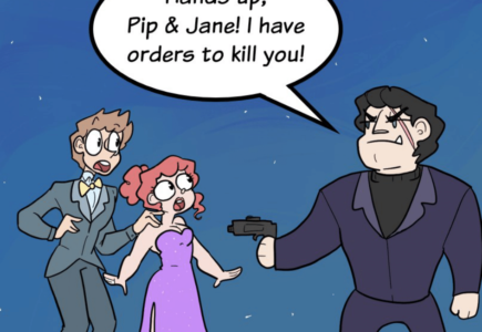 COMIC : PIP & JANE IN SPYLAND