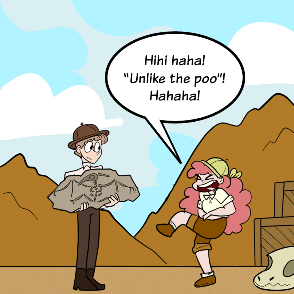 COMIC : PIP & JANE IN DINOLAND