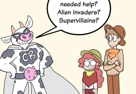 COMIC : PIP & JANE IN COWBOYLAND