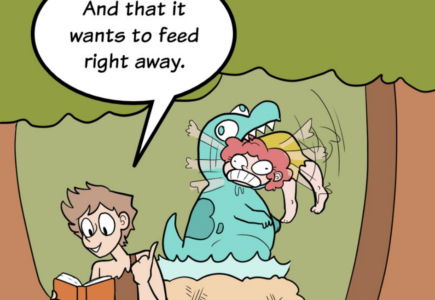 COMIC : PIP & JANE IN DINOLAND