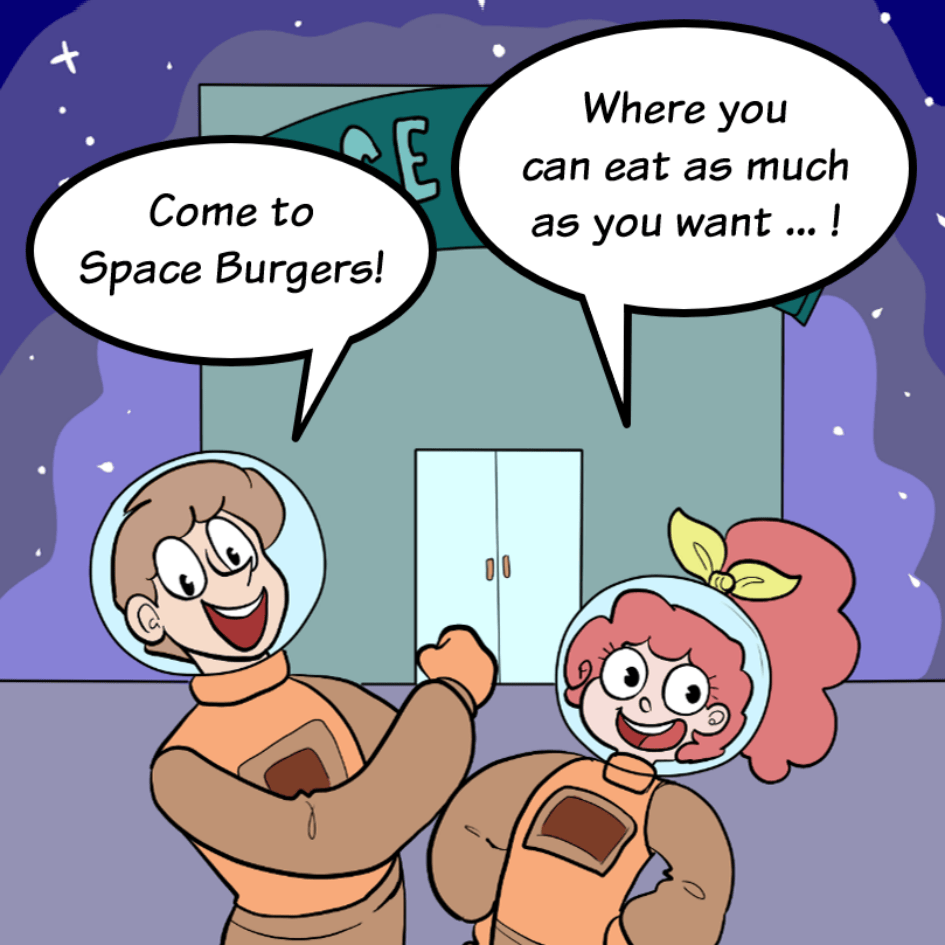 COMIC : PIP & JANE IN OUTER SPACE