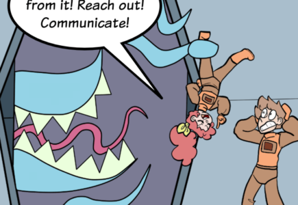 COMIC : PIP & JANE IN OUTER SPACE