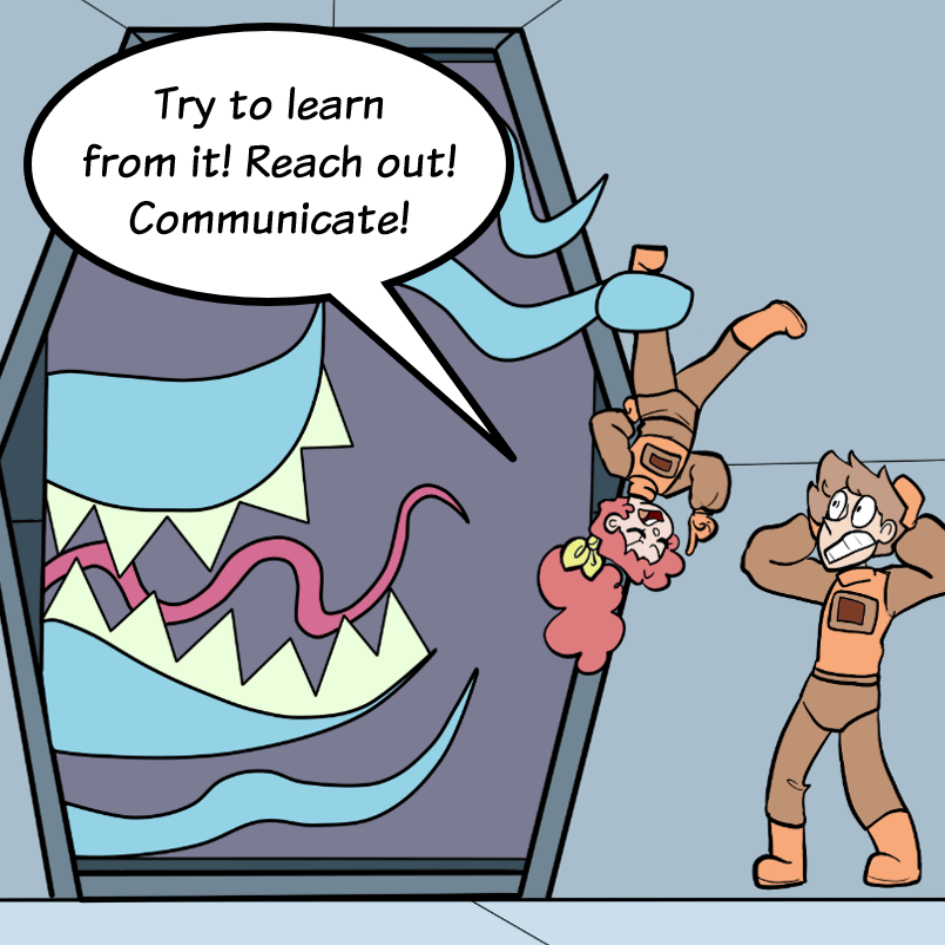 COMIC : PIP & JANE IN OUTER SPACE